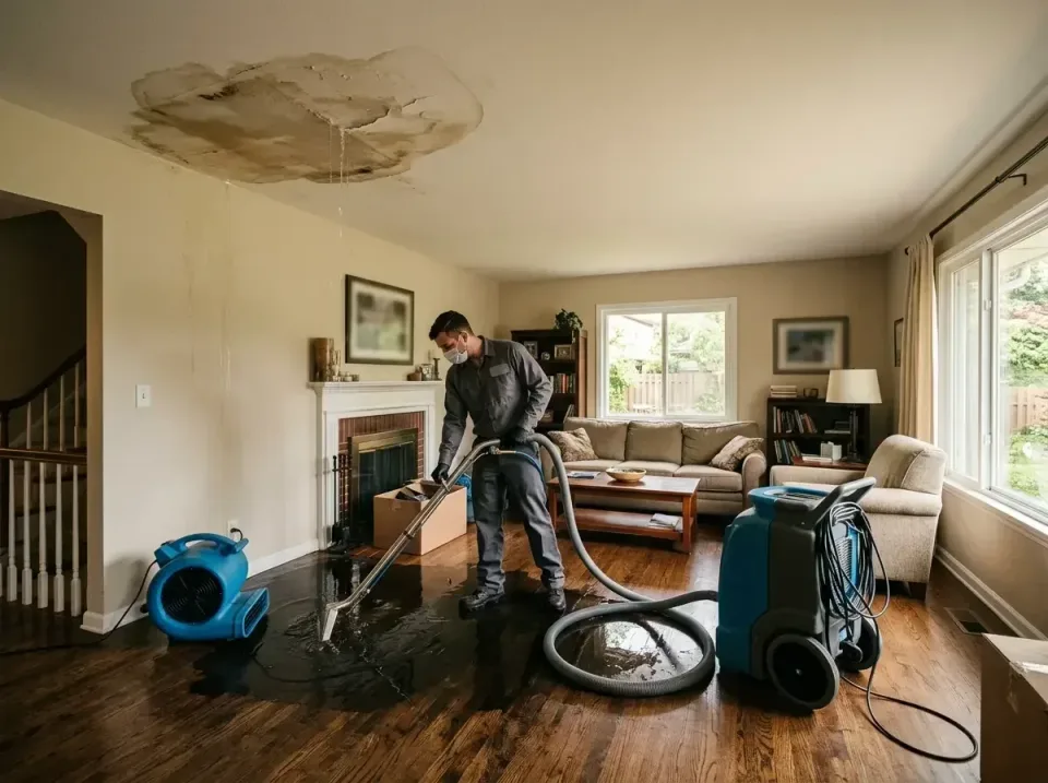 attic-pipe-burst-ceiling-drip-008 — frequently asked questions, Water Damage Restoration & Carpet Care in Haslett, MI